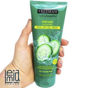 ماسک-صورت-خیار-فریمن-Freeman-مدل-Peel-Off-Gel-Mask-لمیاشاپ-4