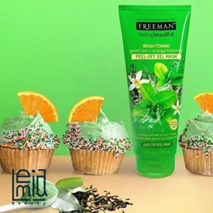 ماسک-صورت-پیل-آف-فریمن-مدل-Green-Tea-Orange-Blossom-لمیاشاپ-2